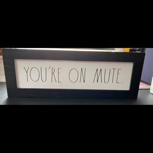 Rae Dunn You’re On Mute